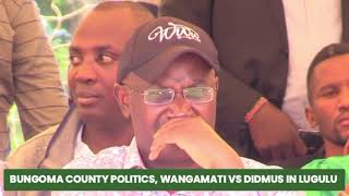 Wangamati locks horn with Kimilili MP Didmas Barasa over 2027 succession politics [upl. by Sigismondo]