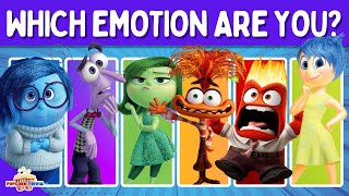 WHICH INSIDE OUT EMOTION ARE YOU  Disney Pixar Inside Out Personality Test  Disney Quiz [upl. by Fregger744]