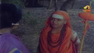 Sri Devi Mookambika Movie Scenes  Bala Sanyasi warned about Goddess Kali  Sridhar Bhavya [upl. by Macy]