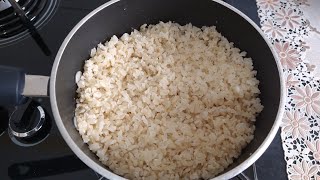 Como Fazer ARROZ INTEGRAL  Arroz SOLTINHO [upl. by Norman813]