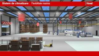 Sistem de ventilatie industriala pentru hale de productie si depozite [upl. by Nednil241]