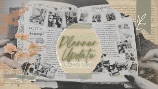 🎀 December 2023 Planner Update  A6 Common Planner [upl. by Felicie]