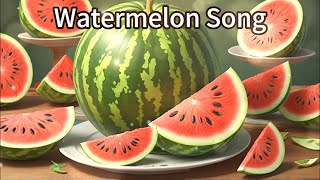 Watermelon Song Nursery Rhymes amp Kids Songs [upl. by Nodnorb]