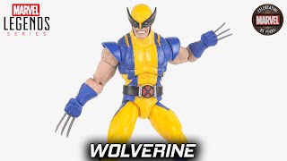 Marvel Legends Astonishing Wolverine XMen Marvel 85th Anniversary Action Figure Review [upl. by Nepsa]