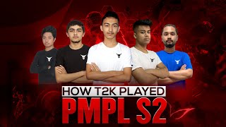 HOW T2K PLAYED IN PMPL  PMPL JOURNEY  Ft SK49 JANE [upl. by Liw]