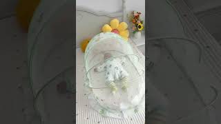 I prepared this mosquito net early which can be easily folded cutebaby airballon airbaloon [upl. by Shep]