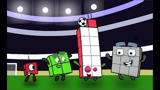 Numberblocks 11 and 149 celebrate football victory  Numberblocks fanmade coloring story [upl. by Adolphus553]