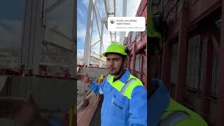 18Automatic Container loading dischargingtrend explore réel ship containermerchantnavy [upl. by Fin]