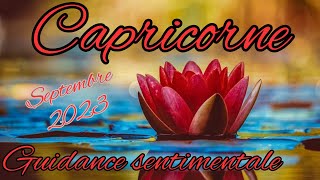 ♑CAPRICORNE ❤️Le Grand Amour❤️ Sentimental Septembre 2023 [upl. by Yaned]