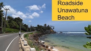 Roadside Unawatuna Beach Sri Lanka [upl. by Abdul]