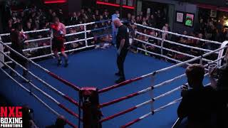 NXG Boxing Promotions ChristmasBrawl 10122021 Dean Robinson Vs Ishi Chinbro [upl. by Perlis]