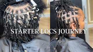 My Starter Loc Journey Growing in Faith and Patience [upl. by Nylknarf706]