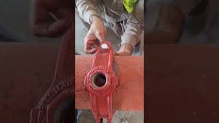 Steel pipes plumbing rainbird irrigationsolutions irrigationmanagement shortsvideo [upl. by Ahsilad]