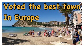 benidorm voted the best townfinestrat  villajoyosa alicante costa Blanca spain [upl. by Atnahsa]