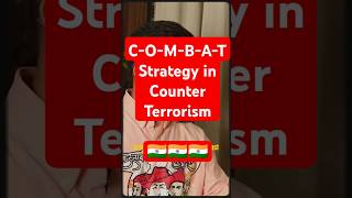 🇮🇳 quotCOMBATquot Strategy in Counter Terrorism  Shifuji Shaurya Bhardwa  credit raavyasarda shorts [upl. by Anyahc]