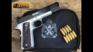 New Springfield Armory 1911 Ronin 10mm Pistol Review [upl. by Ahsiuqat]