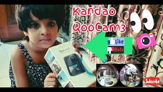 Budget 360° Camera  Kandao Qoo Cam3  ₹18k Amazon [upl. by Aleemaj200]