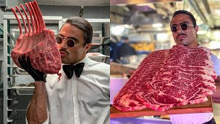 Salt Bae Amazing Meat Cutting Skills [upl. by Salohci]