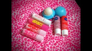 Qual o melhor protetor labial EOS x Baby Lips Maybelline x Nivea  sil olicam [upl. by Sesylu836]