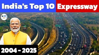 Top 10 Expressway Project in India  Expressway Construction Update  Nitin Gadkari  Highway [upl. by Ecnesse]