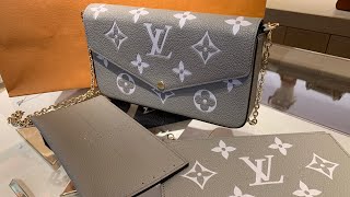 Glimpse Louis Vuitton Félicie Pochette 2020 [upl. by Esdnyl904]