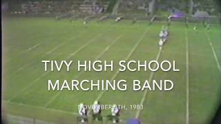 Tivy High School Marching Band  1983 [upl. by Aiket]