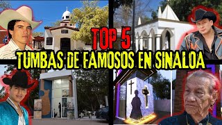 TOP 5  TUMBAS De FAMOSOS En SINALOA😰La Numero 5 Te SORPRENDERA 😱 tumbasdefamosos sinaloa [upl. by Ycaj278]