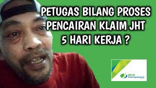 PENCAIRAN KLAIM JHT BPJS KETENAGAKERJAAN 5 HARI KERJA [upl. by Dnomayd]