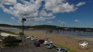 Meramec River Flooding  Valley Park Mo  May 2 2017 [upl. by Hnahym520]