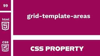 CSS Property  gridtemplateareas explained [upl. by Fax]