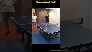 TT bounce back ball tabletennisgame tabletennisfun tabletennishighlights tenismeja [upl. by Augie461]