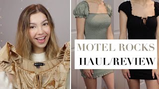 Motel Rocks TRY ON Haul 2020 amp Review  Milkmaid Dresses amp Tops [upl. by Valerio510]