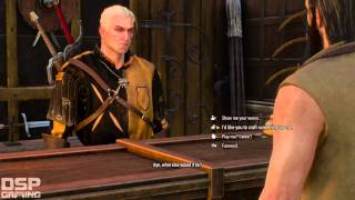 The Witcher 3 PS4 playthrough pt51  Welcome to Oxenfurt Tamaras Fate [upl. by Ihsakat509]