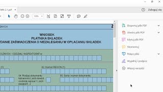 Jak wypełniać formularze zapisane lub zeskanowane w pdf [upl. by Timrek468]