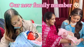 নতুন সদস্যকে কিভাবে Welcome করলাম  New Born Baby  Oishrat Jahan Eity  Ontora  Sanjida [upl. by Ttocs]