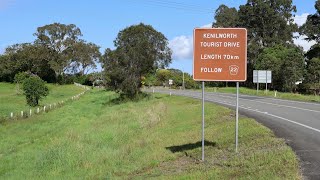 Kenilworth Tourist Drive 70 km Scenic Relaxing Drive in Sunshine Coast Australia  ASMR [upl. by Raphael749]