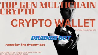 TOP MULTICHAIN GEN CRYPTO WALLET DRAINER PYTHON 2024 [upl. by Haorbed]