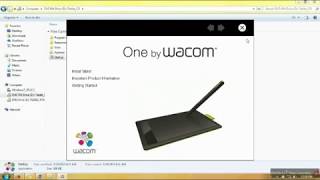 Installation and First Time Use of Wacom CTL 471K0CX Graphic Pen Tablet  6in x 4in [upl. by Marola603]