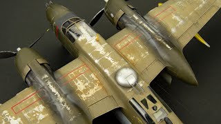 SUPERdetailing the B26B50 Invader  Full build  148 scale model [upl. by Seaver]