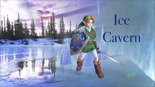 The Legend of Zelda Ocarina Of Time Full Walkthrough The Ice Cavern Episode 45 [upl. by Oinafipe]