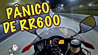 INDO PRO ROLE NOTURNO  ACELERANDO NO TUNEL DE CBR600RR  BRN013 [upl. by Hubble621]