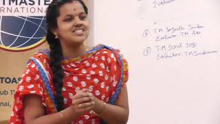 Table Topics Session by TM Alagappan [upl. by Llirred]