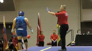 14th Pan American Wushu Championships Sanda  Bermuda vs USA [upl. by Emersen]