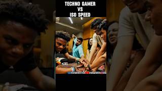 Techno gamer versus ISO speed Red handtechnogamerisospeed shorts attitude viral [upl. by Nnayelsel]