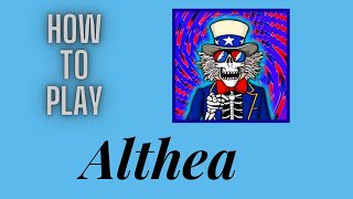 How to Play  quotAltheaquot  all chords  quotclawquot technique explained Grateful Dead Alpine Valley 1989 [upl. by Atteynad]