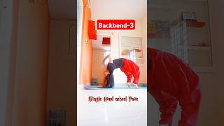 Backbend Practice Part3  Wheel Pose yoga wheelpose shorts ytshorts [upl. by Aba315]