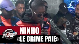 Ninho reprend quotLe crime paiequot de Lunatic PlanèteRap [upl. by Yennej]