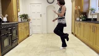 I Showed You The Door Line Dance Tutorial [upl. by Katzman]