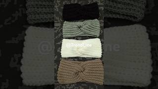 Crochet headbands TrendLine313 crochet headband earwarmer warmer crocheting fashion foryou [upl. by Anwahsit966]