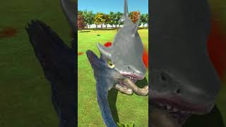 Spinosaurus vs Megalodon  ARBS [upl. by Arikal]